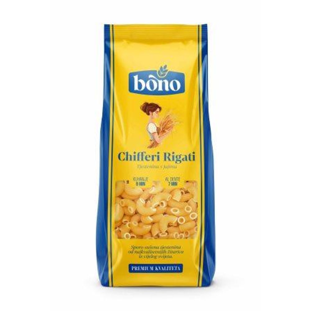 Bono Tjestenina Chifferini Rigati 400g slika 1