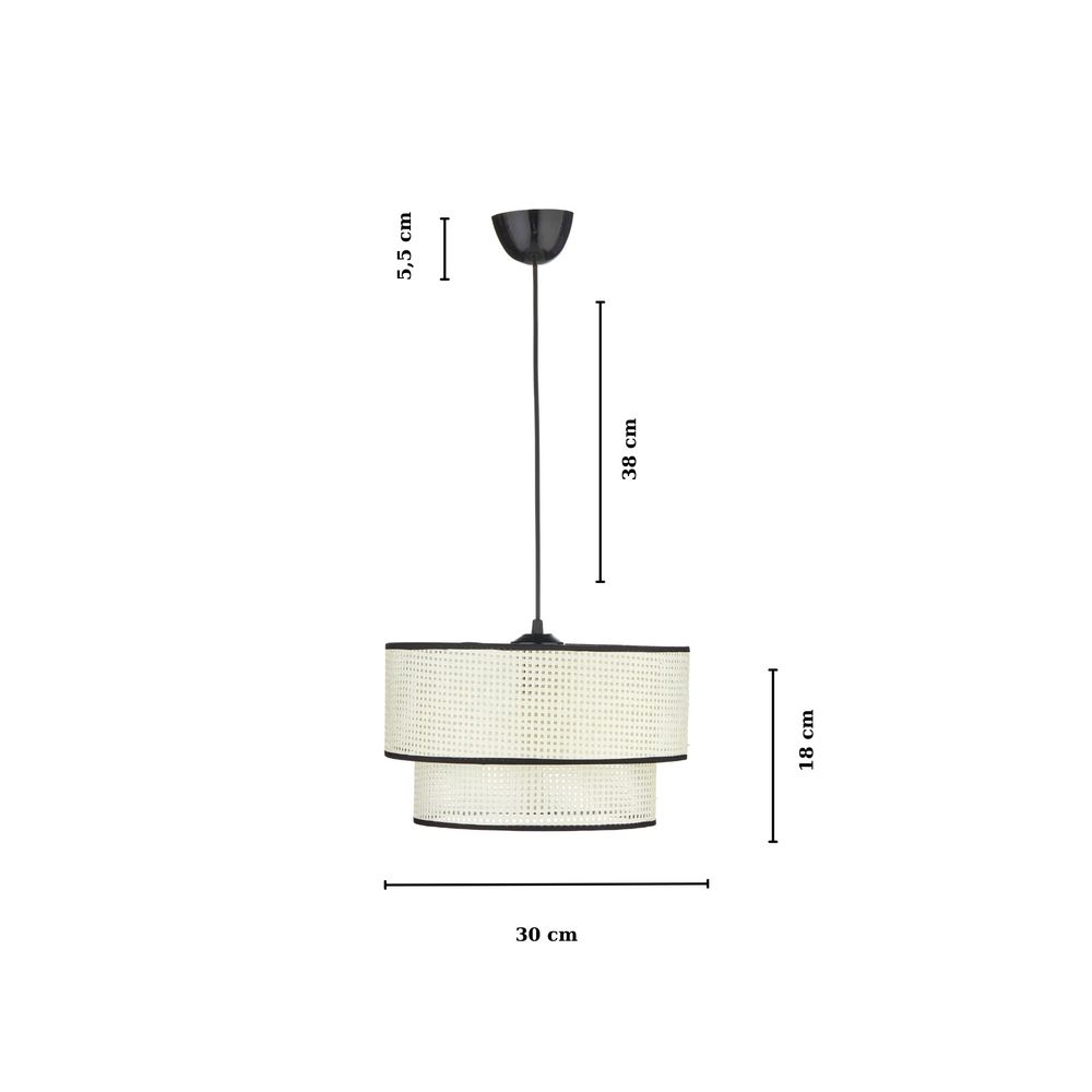 Luster KS-11148 u Crno-Krem Boji slika 5
