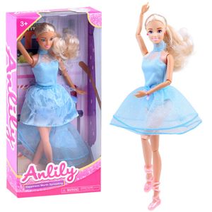 Lutka Anlily u plavoj haljini