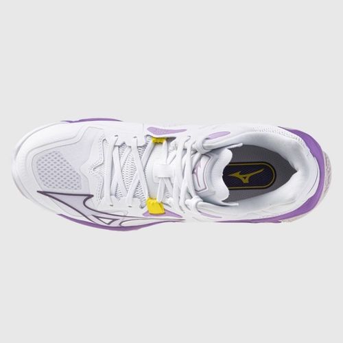 ženske Tenisice Za Odbojku Mizuno Wave Lightning Z8 Mid White/Purple slika 3