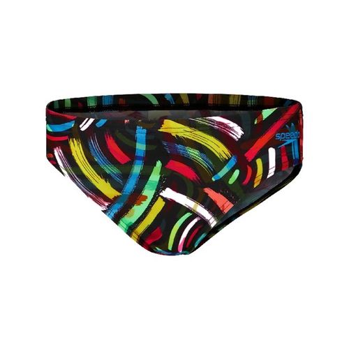 Kupaće Gaće Speedo Brushstrokes Brief Crno/Žuto slika 1