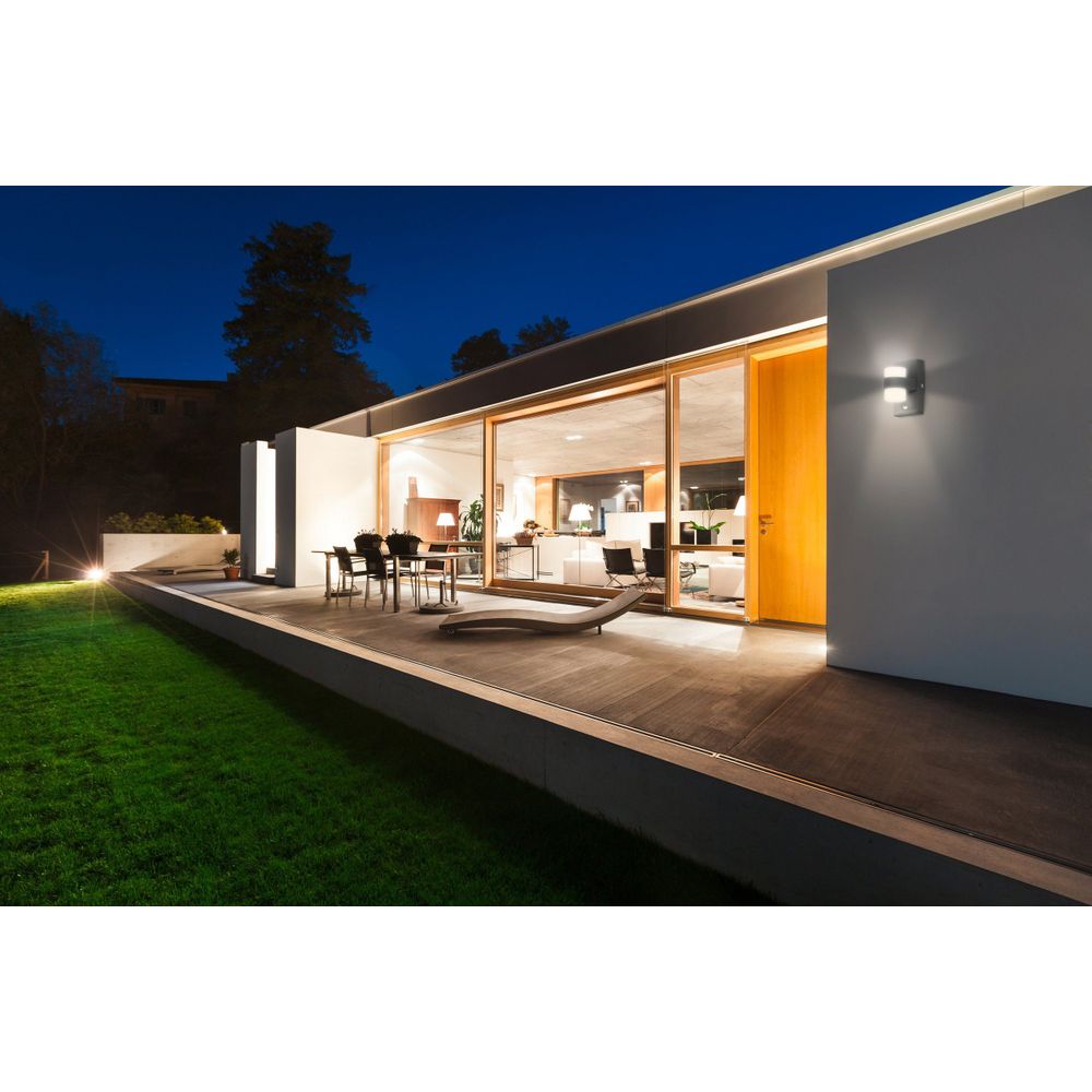 Eglo Atollari Vanjska Zidna Lampa 2x6W LED, Aluminij Gus/antracit slika 12