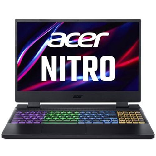 Laptop Acer Nitro 5 NH.QH1EX.007, R7-6800H, 16GB, 512GB, 15.6" FHD 165Hz, RTX3070Ti, NoOS, crni slika 1