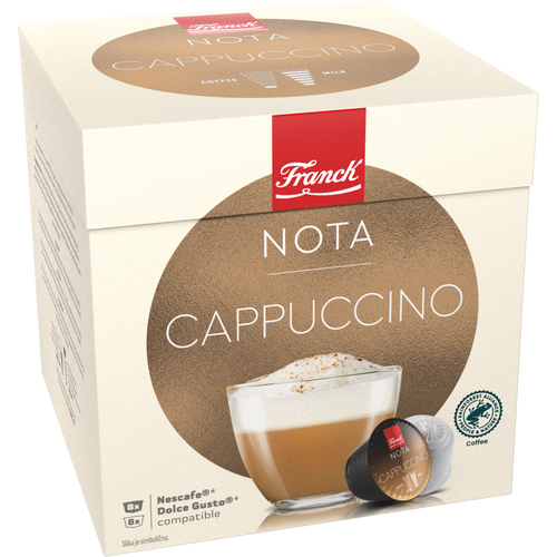 Franck Nota dolce gusto kapsule cappuccino 192 g, pakiranje od 16 kapsula slika 1