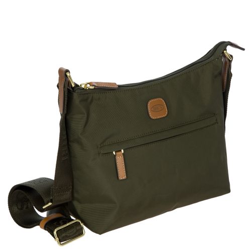 Bric's torba preko ramena X-collection S ocean olive slika 2