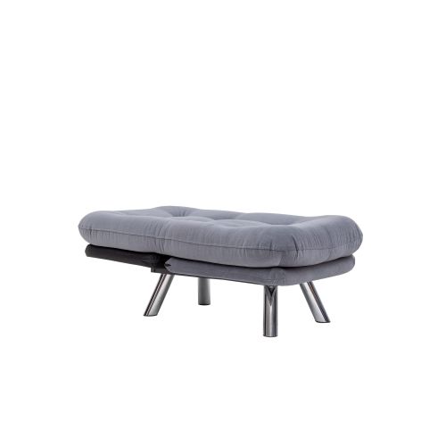 Atelier Del Sofa Fotelja na razvlačenje, Sivo, Misa Small Solo - Grey slika 5