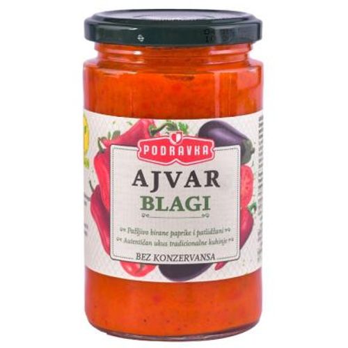 Podravka Ajvar blagi 690 g slika 1