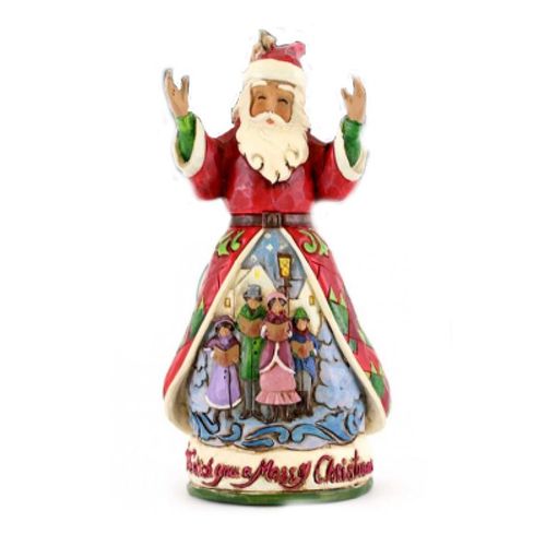 Wish You Merry Xmas Santa Hanging Ornament Figure slika 1