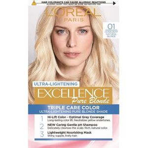 L'Oreal Excellence Farba Za Kosu 01 Izrazito Svijetlo Plava