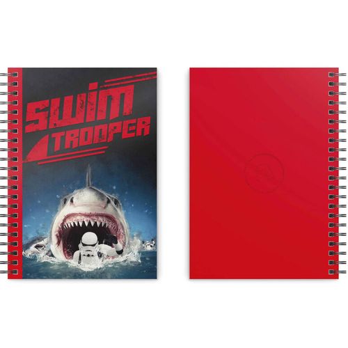 Original Stormtrooper Swimtrooper A5 notebook slika 1