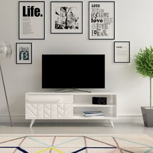 Venedik White TV Stalak