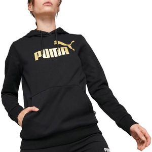 Puma Duks ESS+ Metallic Logo Hoodie FL za žene