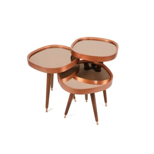 Pizzo Rose Gold
Walnut Nesting Table (3 Pieces) slika 2