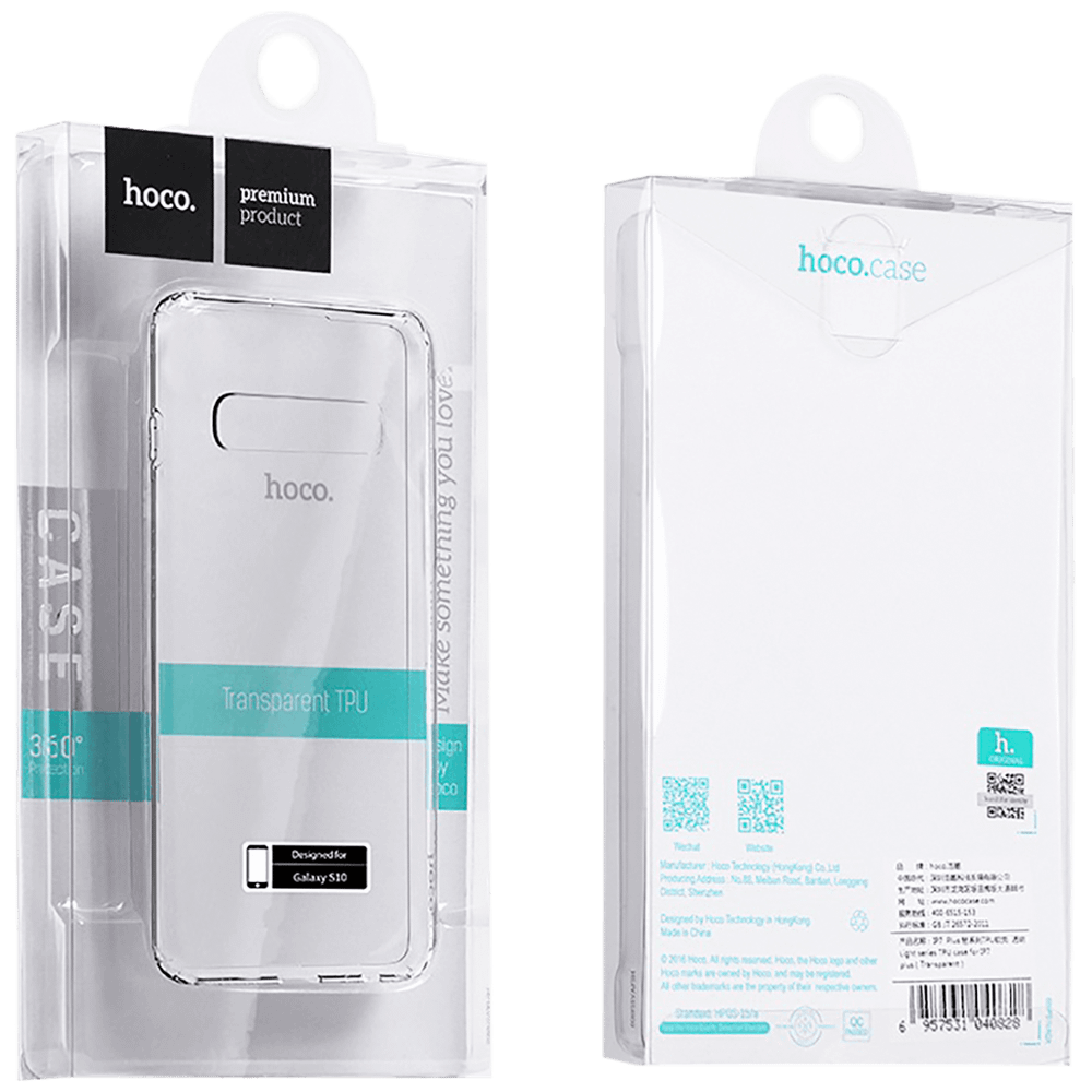 hoco. Navlaka za mobitel Samsung Galaxy S10, transparent - Light series Galaxy S10 slika 2