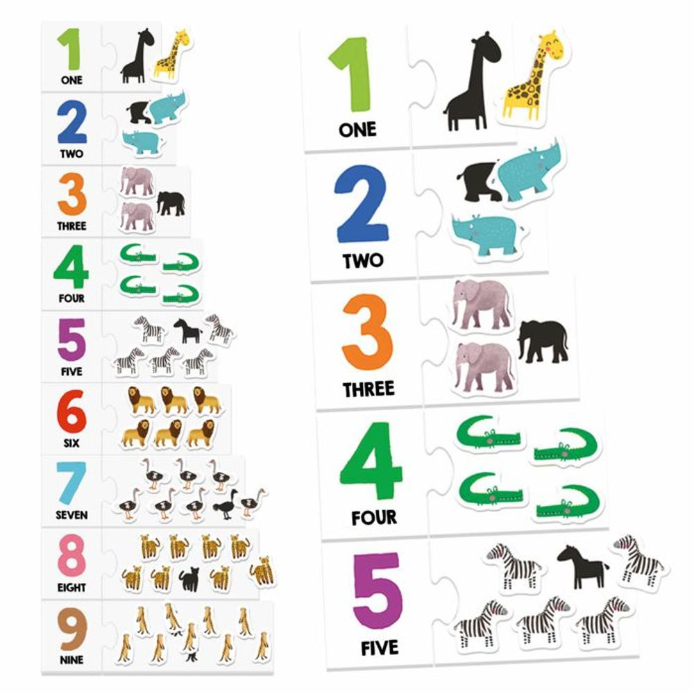 HEADU Edukativna slagalica Montessori Tactile Numbers slika 2