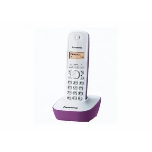 Panasonic KX-TG1611FXF bela-ljubičasta slika 1