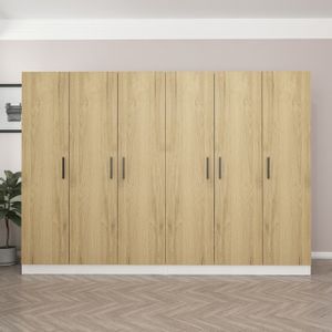 Kale - 2704 Walnut Wardrobe