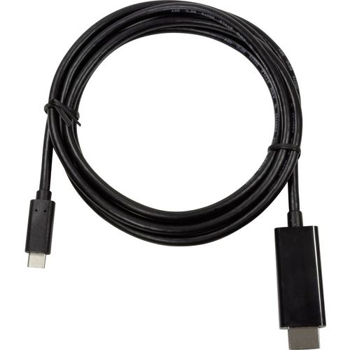 LogiLink USB-C® / HDMI adapterski kabel USB-C® utikač, HDMI A utikač 1.80 m crna UA0329  USB-C® Display kabel slika 2