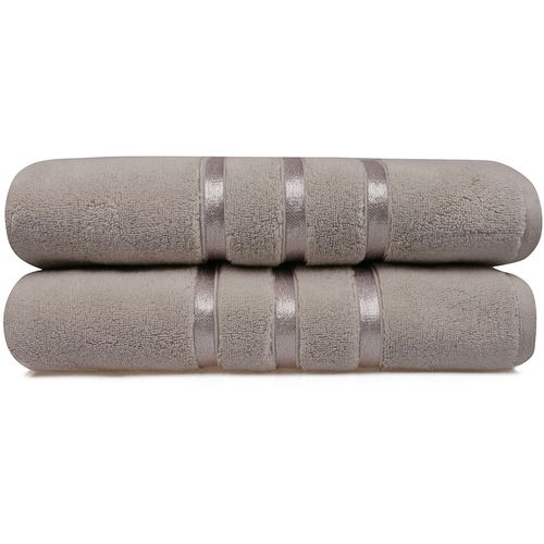 Dolce - Light Brown Light Brown Bath Towel Set (2 Pieces) slika 2