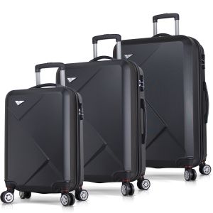 Set Kofera 8008 Crni (3 Komada)