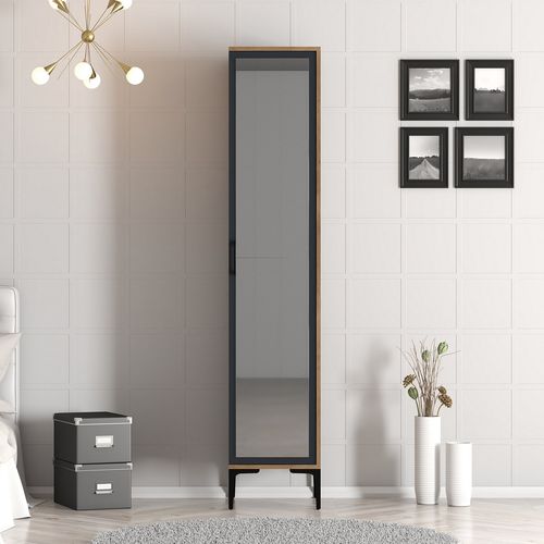 Kumsal R - Walnut, Anthracite Walnut
Anthracite Wardrobe slika 2