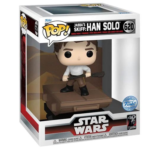 POP figure Deluxe Star Wars Jabba Skiff Han Solo Exclusive slika 1