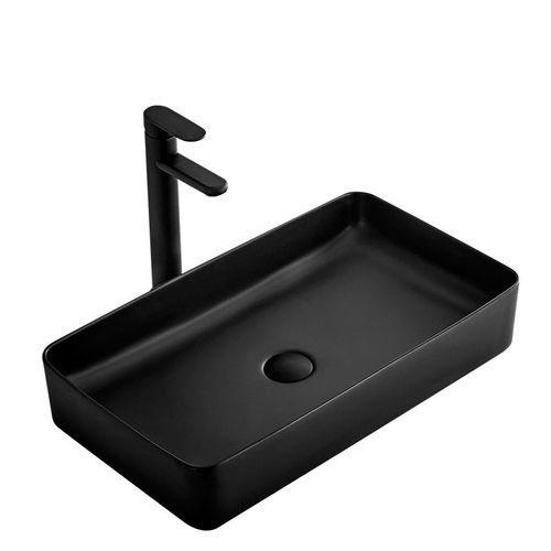 REA Umivaonik Countertop Denis Black MAT slika 6