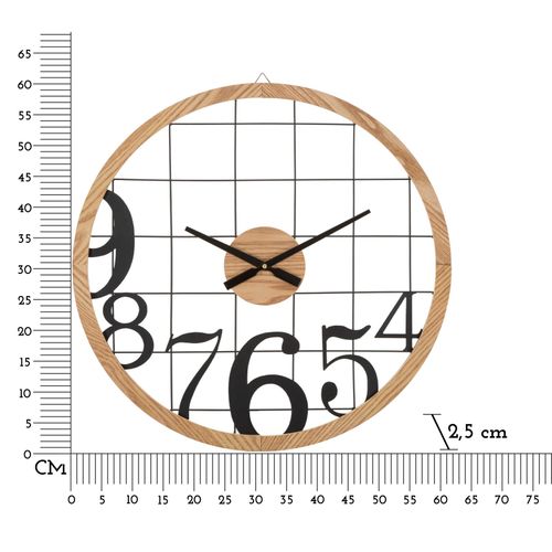 Mauro Ferretti Zidni sat NUMBERS Ø 60X2,5 cm slika 6