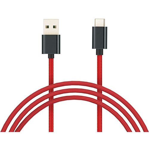 Xiaomi Mi Braided USB Type-C Cable 100c, crveni slika 1