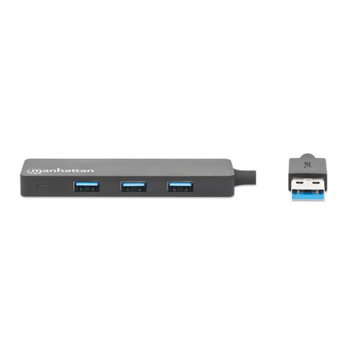 USB HUB 4port Manhattan 164900 3.2 G1/5Gbps/Crni slika 2