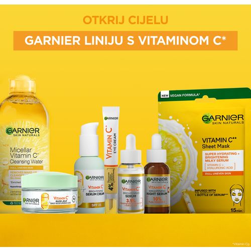 Garnier Skin Naturals Vitamin C noćni serum za blistavu kožu 30ml slika 12