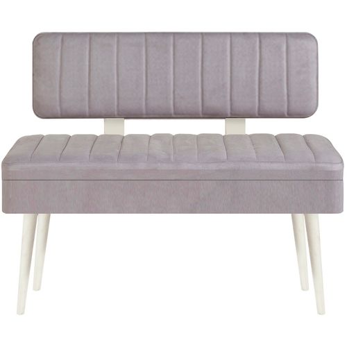Woody Fashion Set stola i stolica (5 komada), Vina 0701 - 4 - White, Grey slika 10