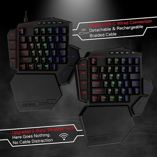 Bežična Mehanička Tipkovnica - Redragon Diti Elite K585RGB-KS slika 9