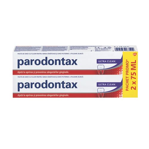 Parodontax pasta za zube Ultra Clean Duo 2x75ml  slika 1