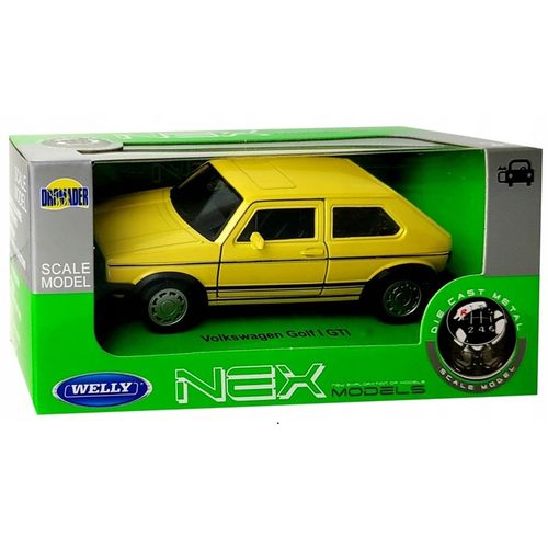 VW Golf I GTI yellow 1:34 slika 5