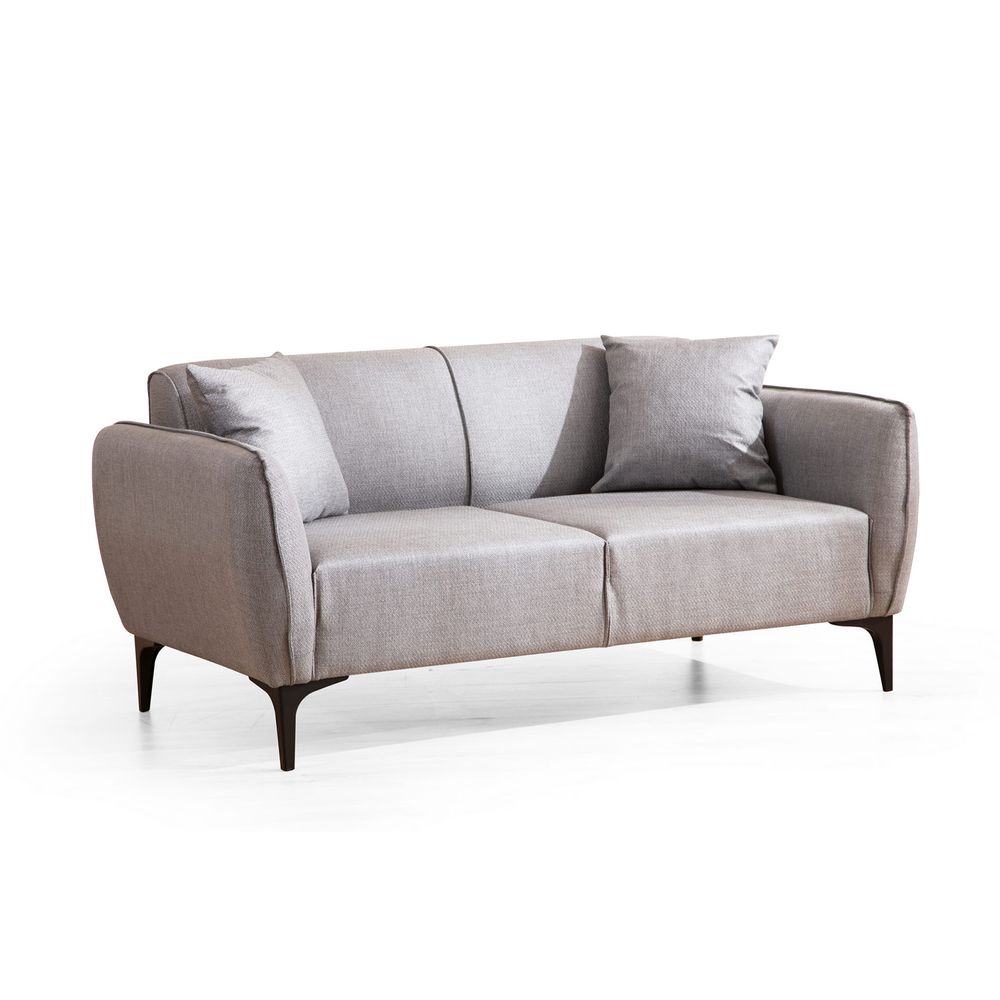 Belissimo - Siva Dvosjed Sofa slika 5