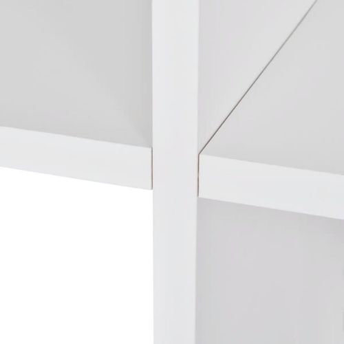 242552 Staircase Bookcase/Display Shelf 107 cm White slika 12