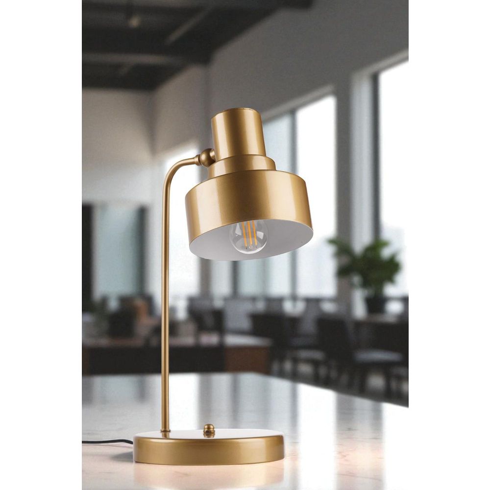 Opviq Stolna lampa 304, zlatna slika 1