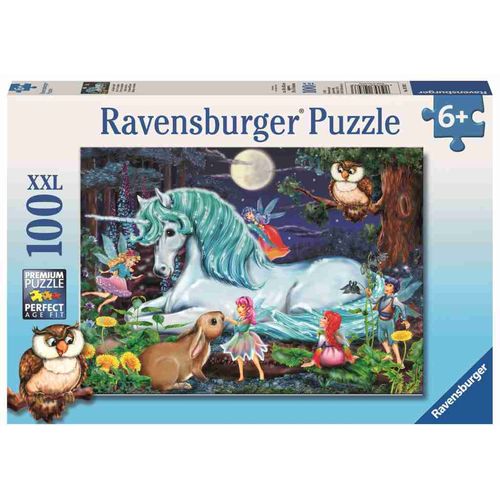 Ravensburger Puzzle jednorog i začarana šuma 100kom slika 1