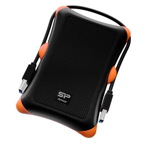 Silicon Power SP010TBPHDA30S3K Portable HDD 1TB, Armor A30, USB 3.2 Gen.1, Black slika 2