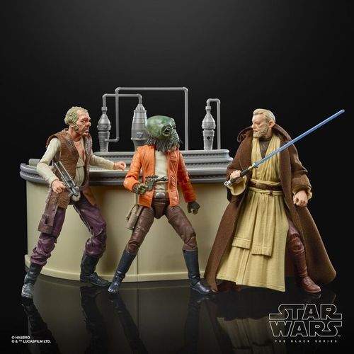 Star Wars Black Series The Power Of The Force Cantina Showdown pack figure 15cm slika 1