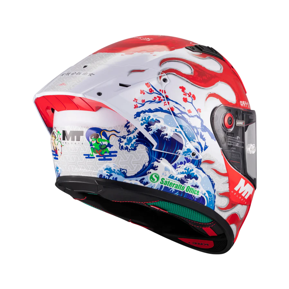 MT Helmets vizir za moto kacigu Kre+S Yamanaka 2025 A5 Gloss slika 9