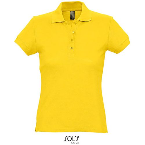 PASSION ženska polo majica sa kratkim rukavima - Žuta, XXL  slika 5