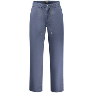 HUGO BOSS MEN'S BLUE TROUSERS