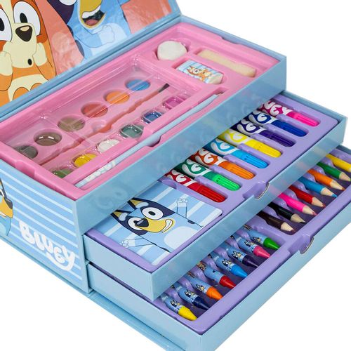 Bluey colouring stationery case slika 2