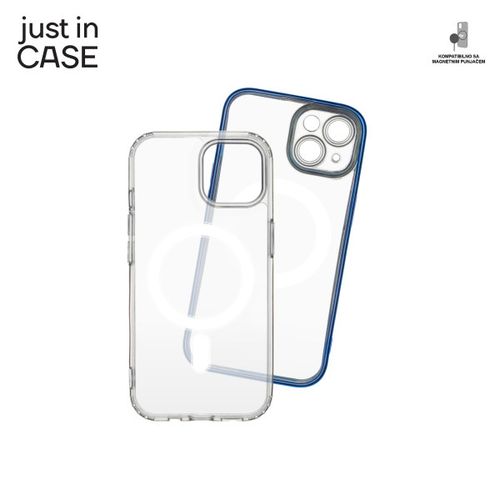 2u1 Extra case MAG MIX paket PLAVI za iPhone 15 slika 2