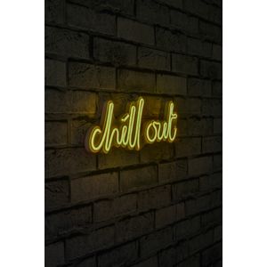 Wallity Ukrasna plastična LED rasvjeta, Chill Out - Yellow