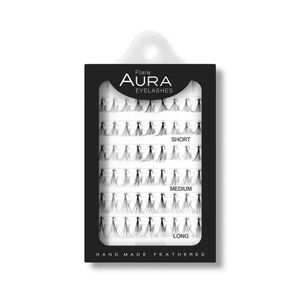 AURA Power Lashes veštačke trepavice Pramenčići