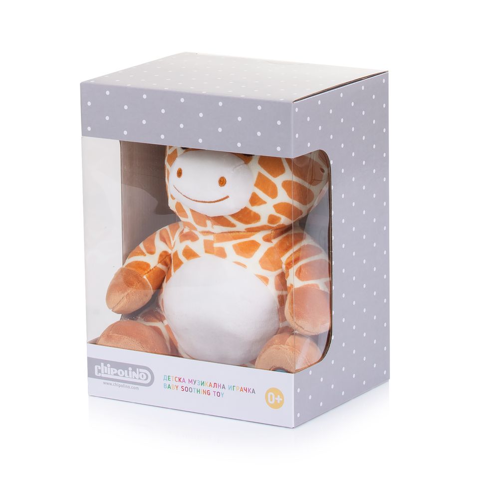 Chipolino Plišana muzička igračka sa noćnim svjetlom Giraffe Pil02305Giff slika 2