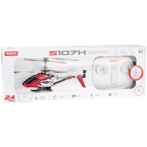 SYMA S107H RC helikopter na daljinski 2.4GHz RTF crveni slika 4